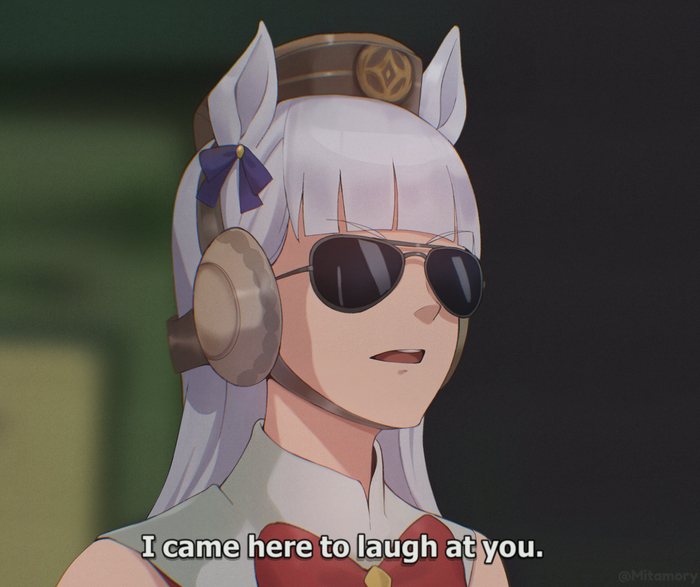     , Anime Art, Uma Musume Pretty Derby, Gundam, Gold ship, Animal Ears,    