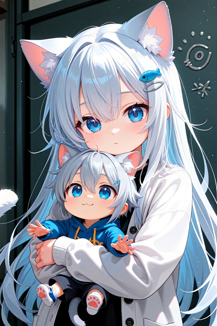      , Stable Diffusion, Anime Art, ,  , Loli, , Original Character,  