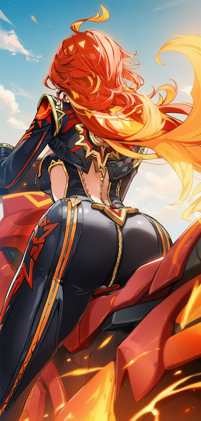 Mavuika Genshin Impact, Mavuika (Genshin Impact), , , , Anime Art, ,  , Timmytommy,  