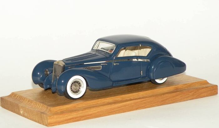 1/43 HECO MODELES 1938 DELAGE D8-120 AEROSPORT COUPE BY LETOURNEUR & MARCHAND (CH # 51763)   , , ,  , , 