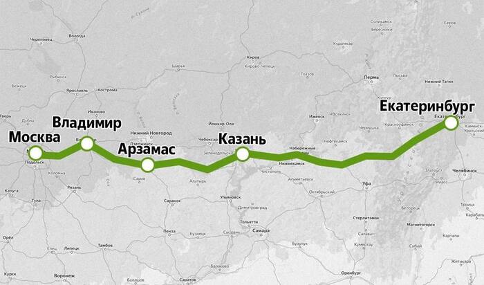 М-12 «Восток»: от Москвы до Екатеринбурга за 7 тысяч