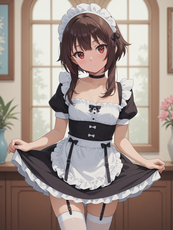 , :   , Stable Diffusion, , Anime Art, ,  , Konosuba, Megumin,  , , , 