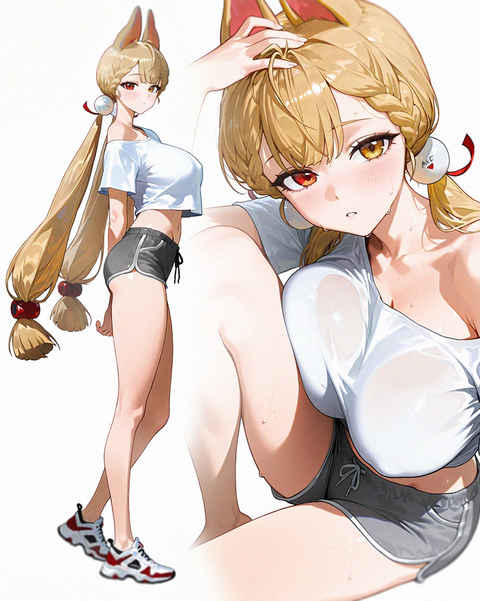Alice Zenless Zone Zero, , , , , Anime Art, Animal Ears, Alice Thymefield (zzz),  ,  