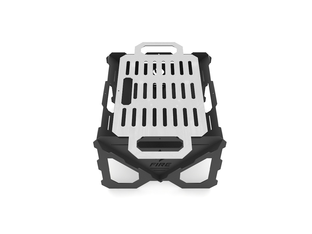 Folding grill, inspired by the American - My, Dxf, Laser cutting, Grill, Brazier, Manufacturing