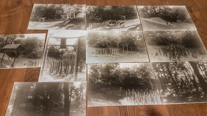 Шаолиньский городок.. Сколько стараний вложили в постройку )) А что на иероглифах на воротах написано - так и не помню.. Куча опилок - прыгать акробатику в неё с большой высоты.. Покрышки, макивары..