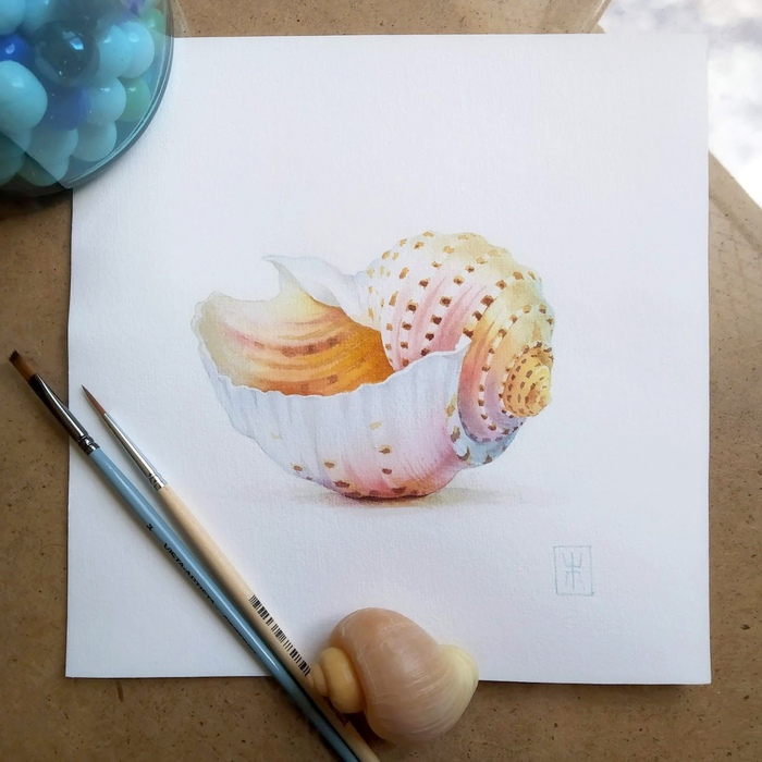 Акварель, хлопковая бумага.