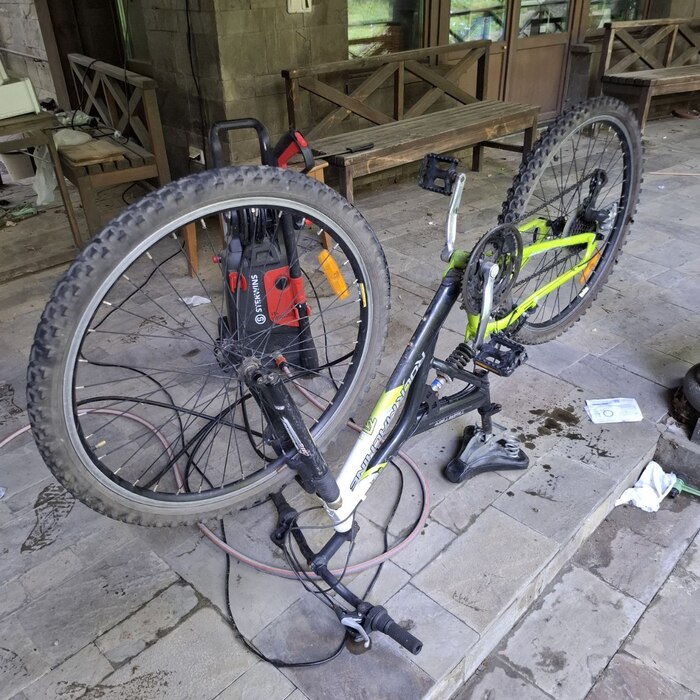 Теперь и переднее тоже.