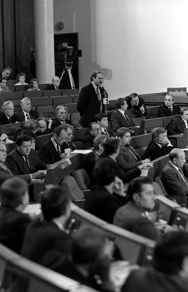 People's Advocate: Azarenok on Batka's actions against the elite and corruption - Politics, Collapse of the USSR, Referendum, 1991, Anniversary, Alexander Lukashenko, Nomenclature, the USSR, BSSR, 90th, Grigory Azaryonok, Longpost