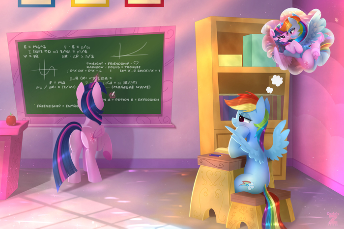   My Little Pony, Twilight Sparkle, Rainbow Dash, 