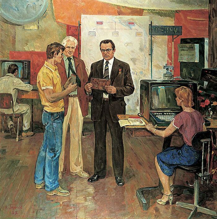 Горшков Николай Дорофеевич. "Академик Глушков и первая советская ЭВМ". 1983 г.