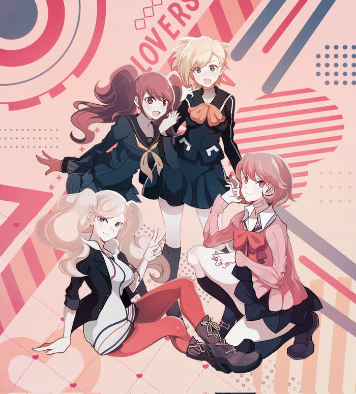   , , Anime Art, Persona, Persona 2, Persona 3, Persona 4, Persona 5, Takeba Yukari, Kujikawa Rise, Ann Takamaki, Game Art, 