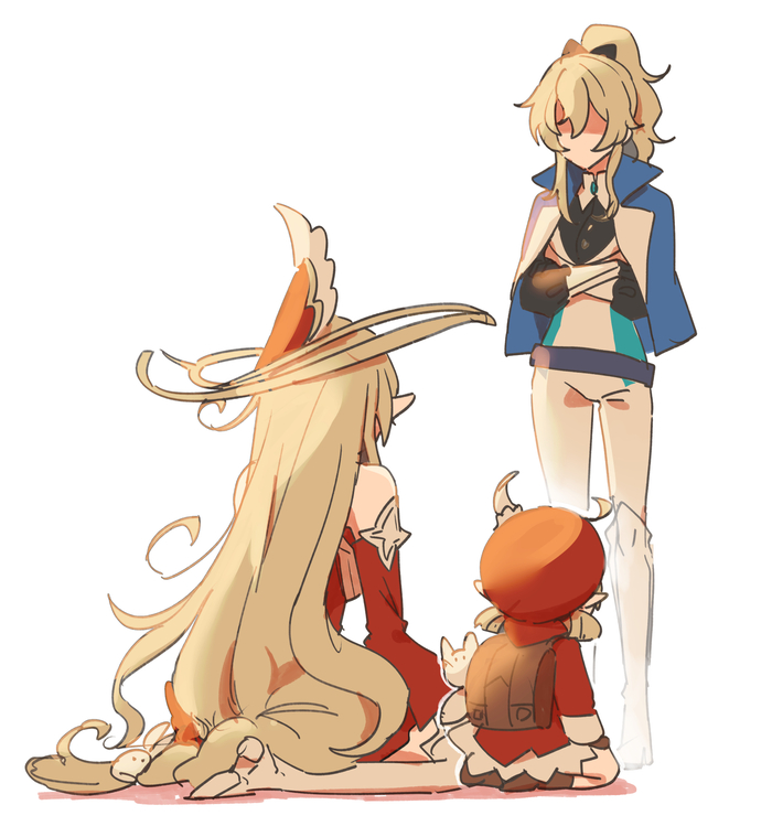    ! () Genshin Impact, , Anime Art, Klee (Genshin Impact), Jean (Genshin Impact), , Alice (Genshin Impact)