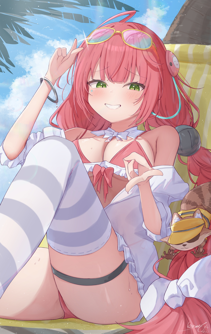 Ukinami Yuzuha #008 , Anime Art, Zenless Zone Zero, Ukinami Yuzuha, , ,  ,  , , , 