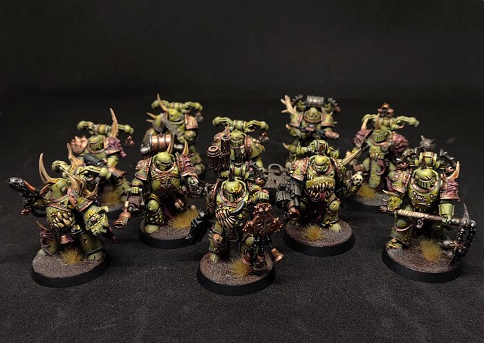   ,   ...  , Warhammer 40k, Plague marine, 