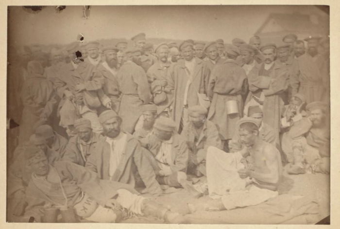 Заключенные на дороге под Томском