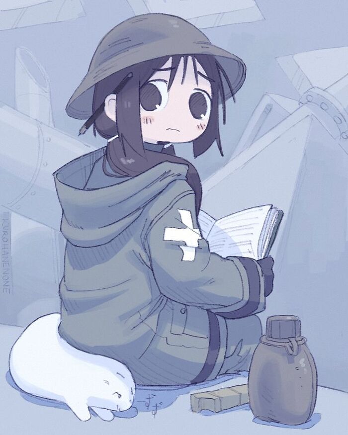  , Anime Art, Shoujo shuumatsu ryokou, Chito