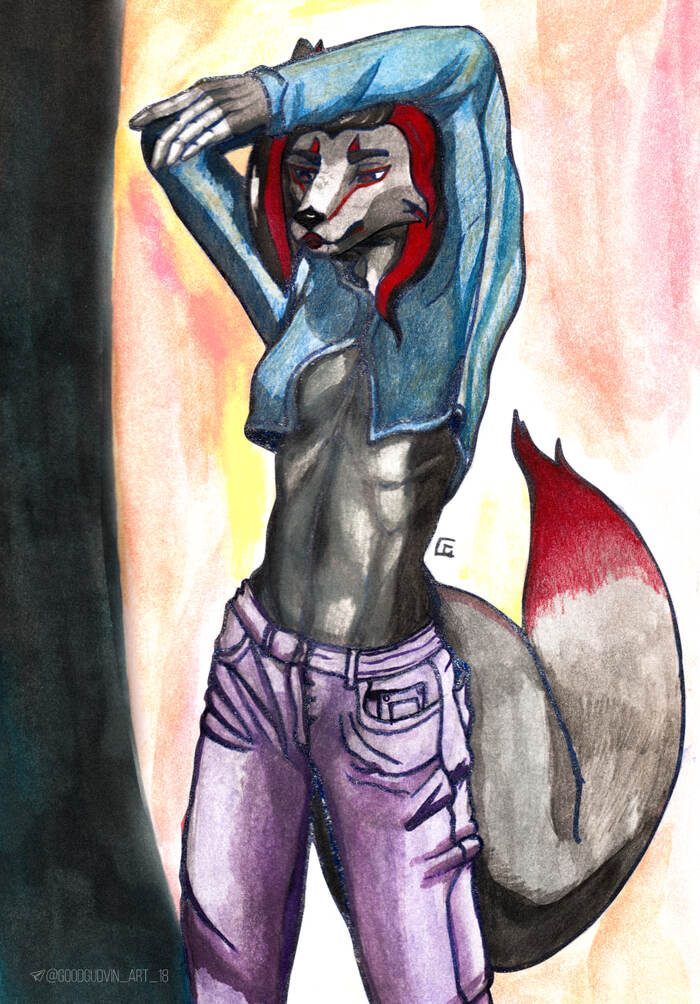  Gudvinart, , , ,  , , Furry Canine, Furry Art