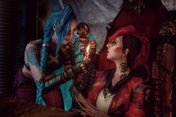  -  ... , , , , League of Legends, Arcane, Agflower, , Jinx, VI