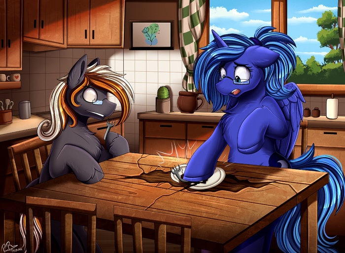 !!! My Little Pony, , Original Character, Princess Luna