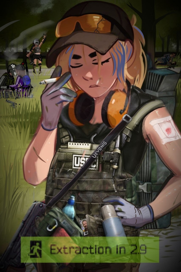 PissOff Escape From Tarkov, , , Mercenary, Original Character, 