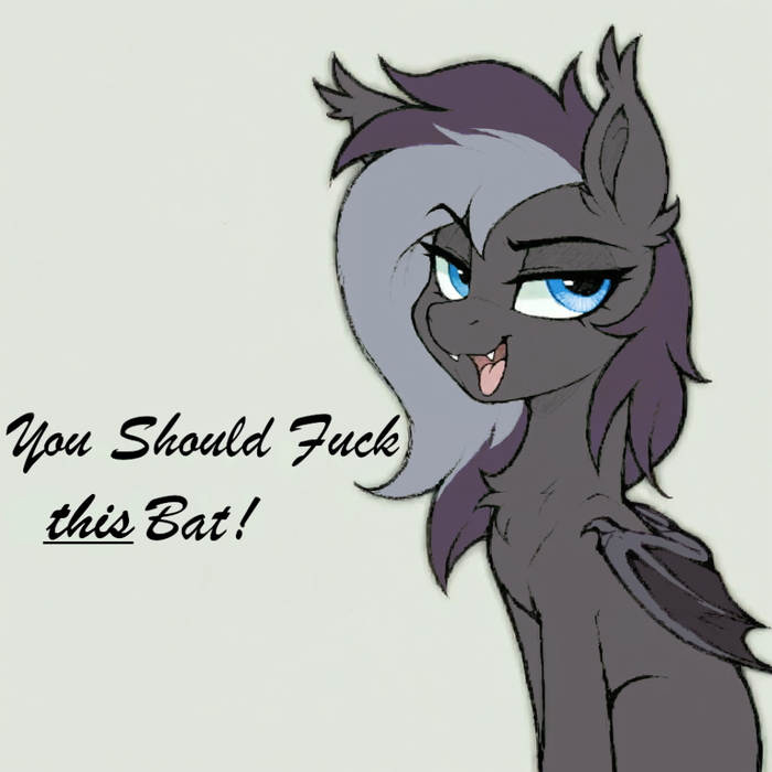     ! My Little Pony, Original Character, Batpony