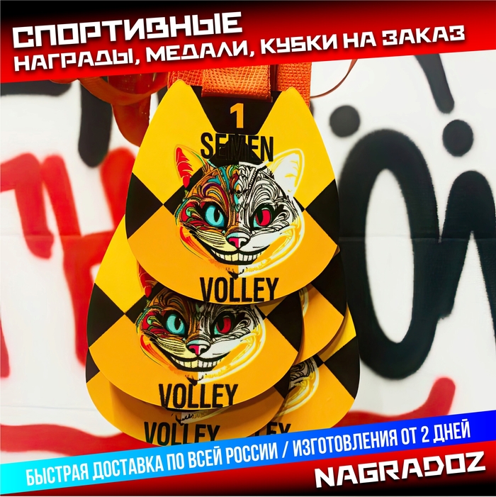 Медали спортивные оптом под заказ СПБ