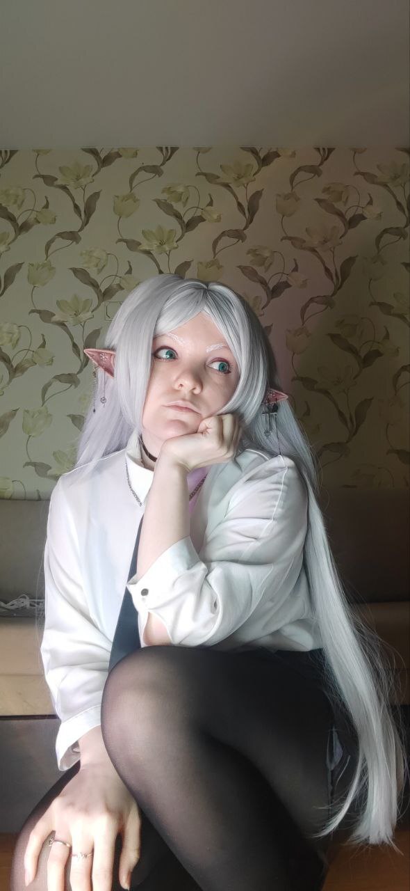 Фрирен Фотография, Косплееры, Косплей, Длиннопост, Колготки, Футфетиш