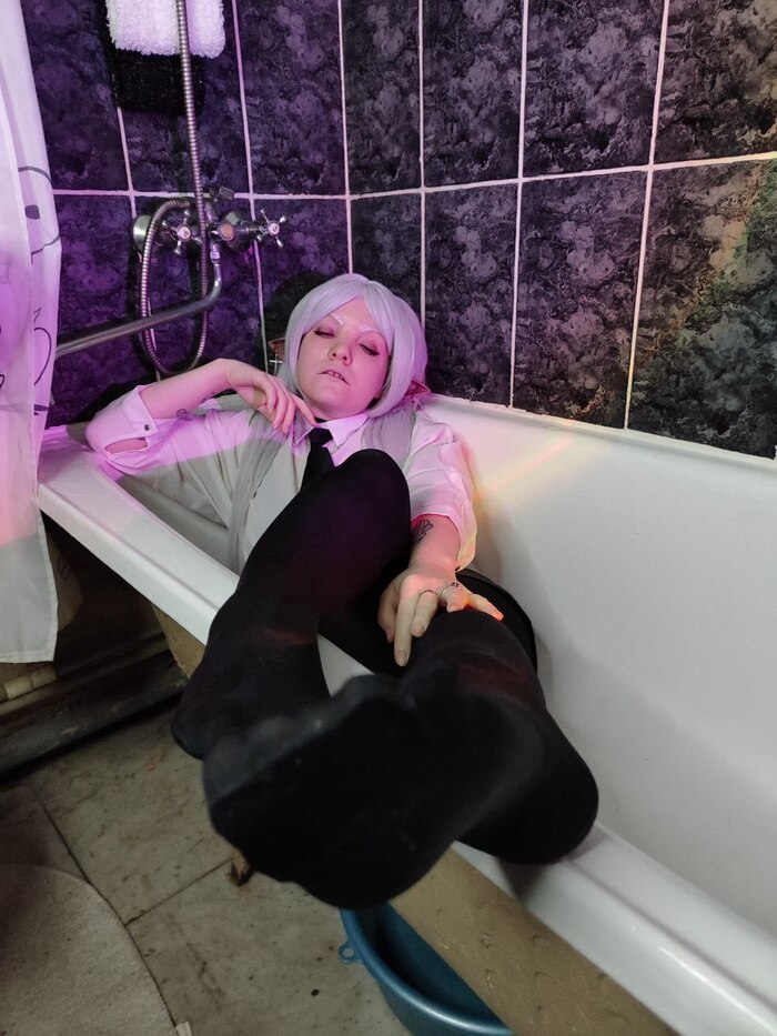 Фрирен Фотография, Косплееры, Косплей, Длиннопост, Колготки, Футфетиш