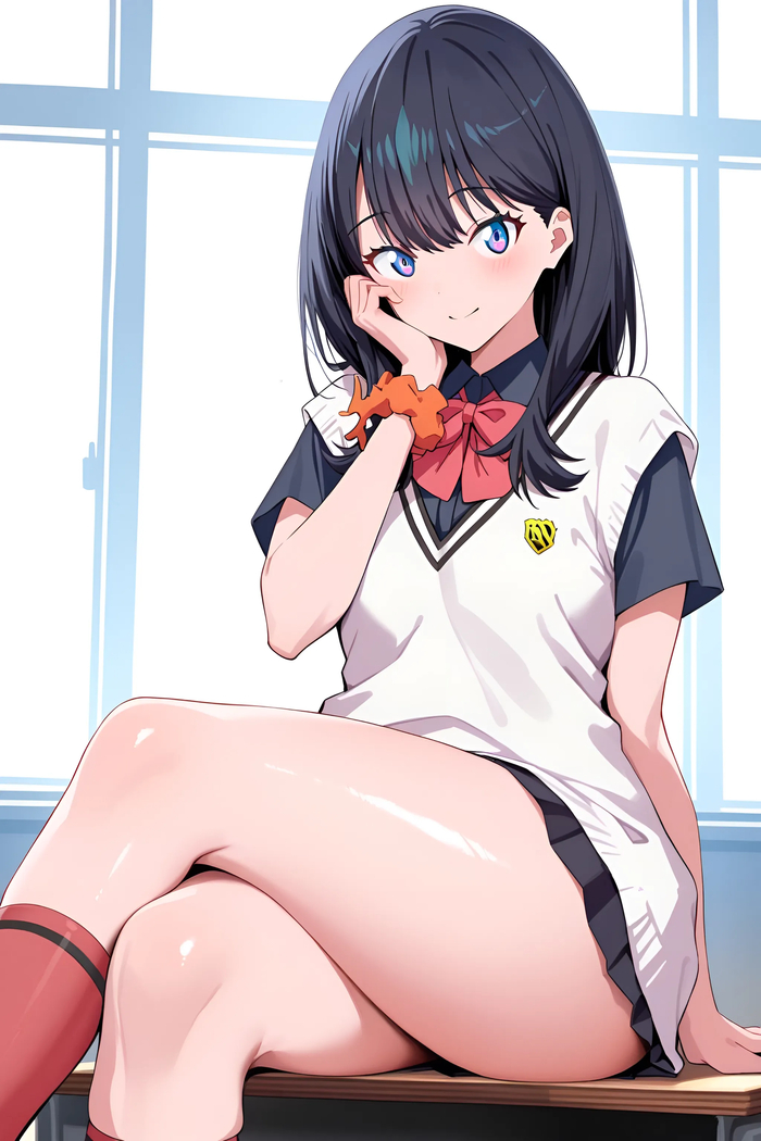 Rikka , Anime Art, Takarada Rikka, SSSS Gridman,  