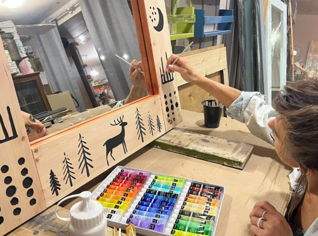 Тонкая работа наших дизайнеров