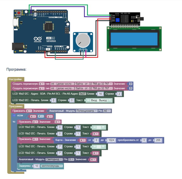ArduBlock -  + Minima UNO R4 Arduino,  , YouTube,  , ,  