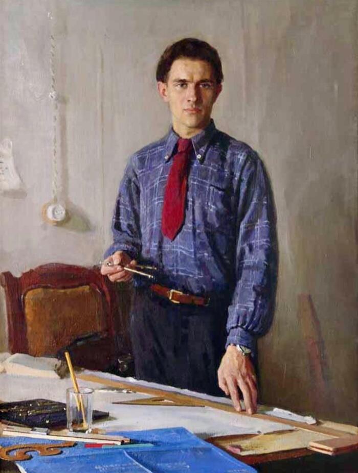 Савинов Глеб Александрович. "Сталинский инженер". 1952 г.