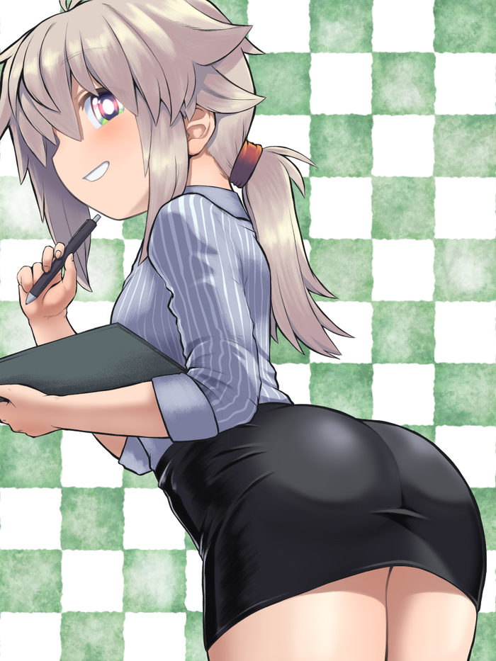    , Anime Art, Koshirae Tsurugi, Office lady, 