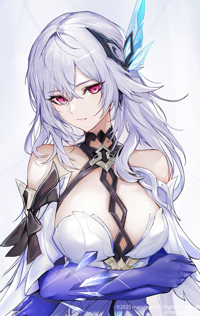  Pixiv, , Anime Art, Genshin Impact, Skirk (Genshin Impact)