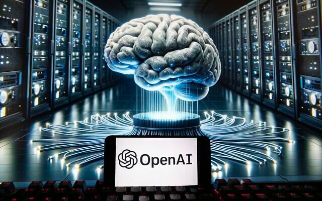 Иллюстрация: Логотип OpenAI отображается на мобильном телефоне вместе с изображением на мониторе компьютера, сгенерированным моделью преобразования текста в изображение Dall-E от ChatGPT(AP Photo/Michael Dwyer)