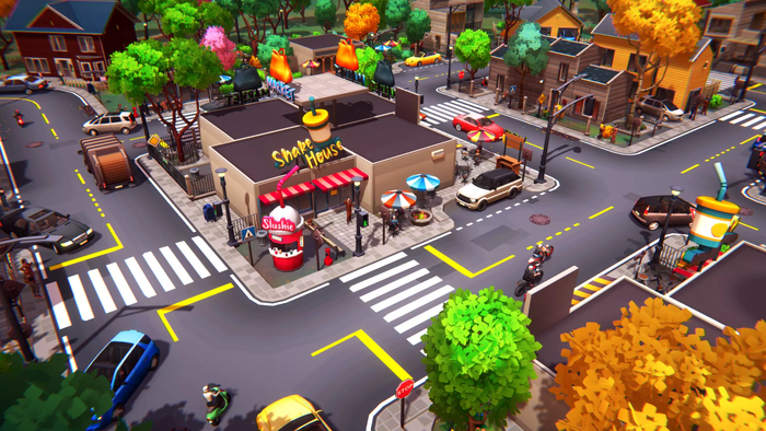     Toon Suburban Pack   asset store Unity ,  , , Gamedev, , Unity, Asset store, Asset, Unity3D, , , , YouTube, 