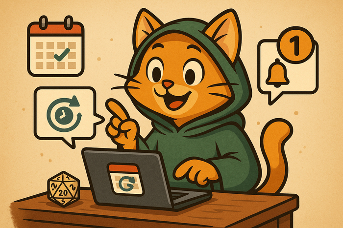 Обновление бота для планирования настолок и DnD