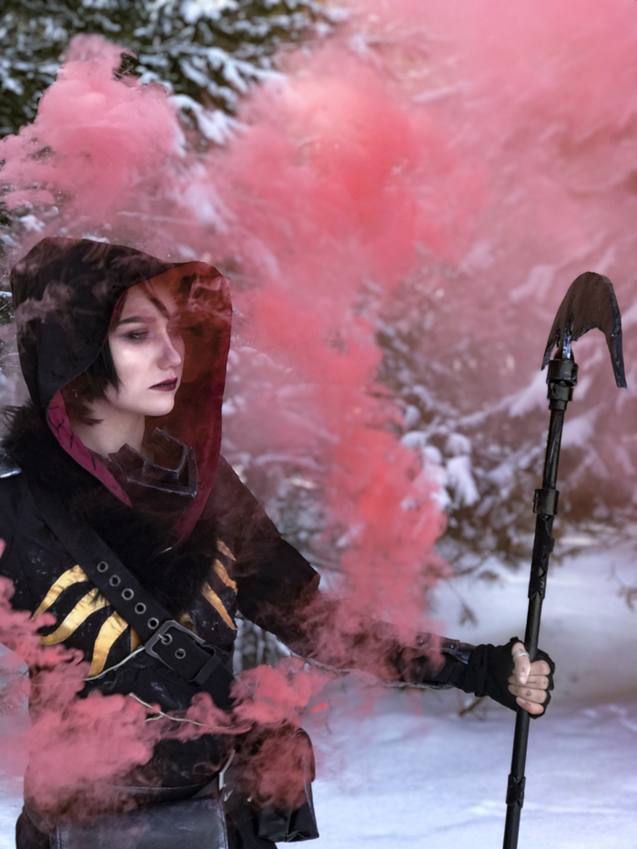 Косплей на Мариан Хоук из dragon age 2