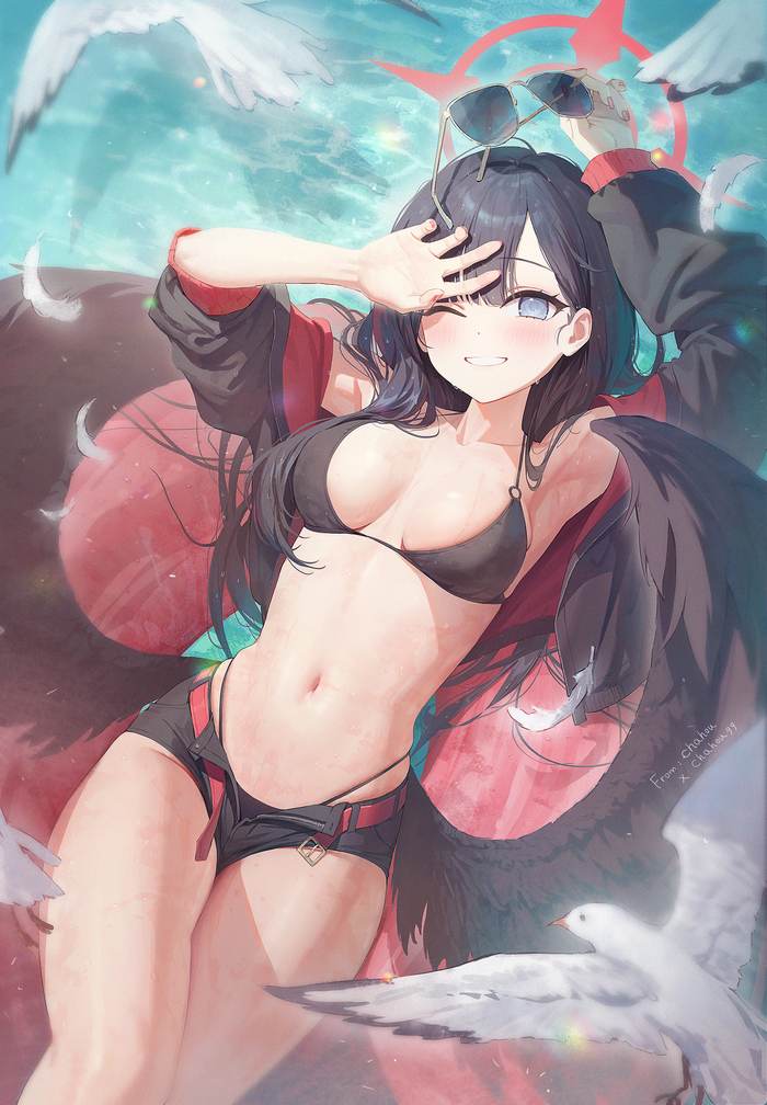 Ichika #003 , Anime Art, Blue Archive, Ichika (Blue Archive), , , , ,  , 