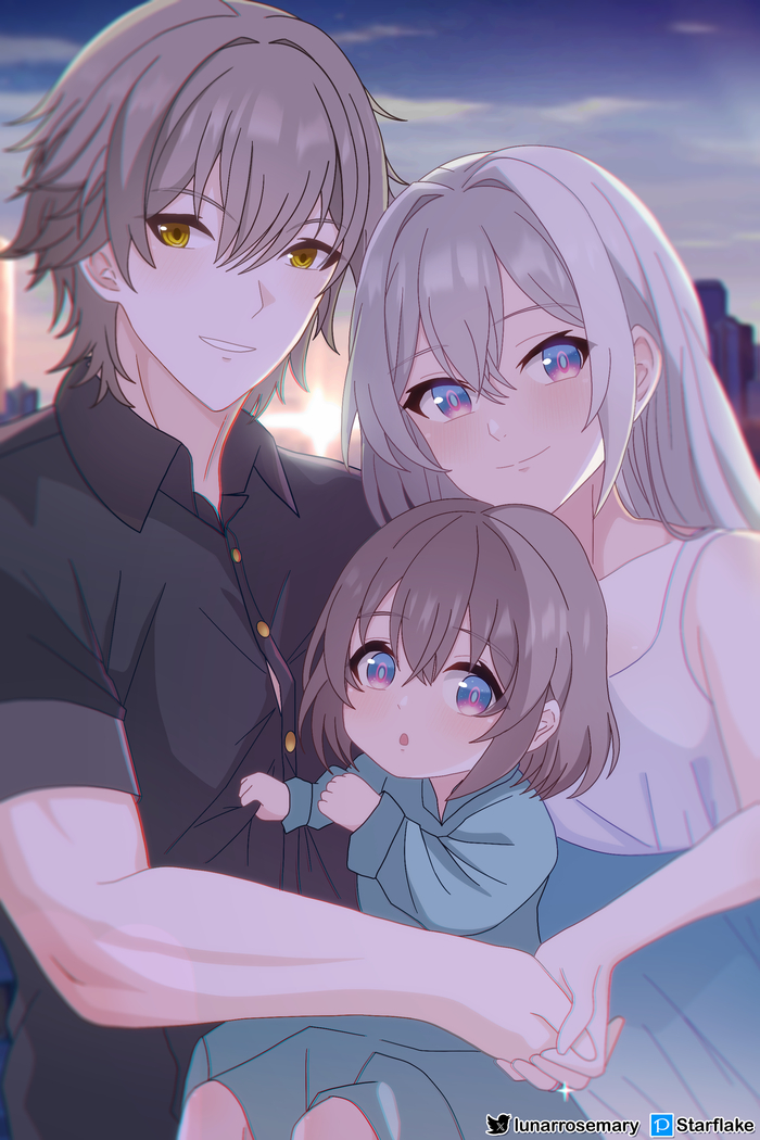   , Anime Art, Pixiv, Firefly (Honkai: Star Rail), Caelus (Honkai: Star Rail), 
