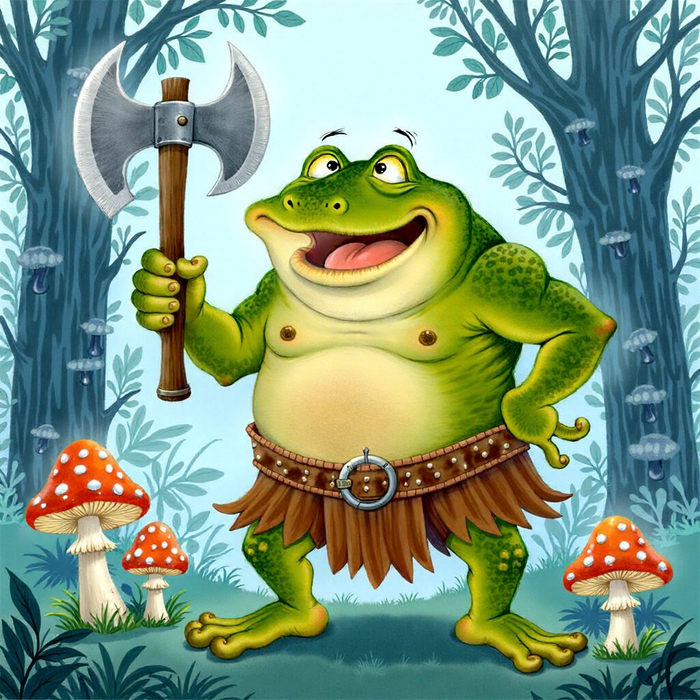 Грунг-варвар желает всем своим чувакам прекрасной среды!