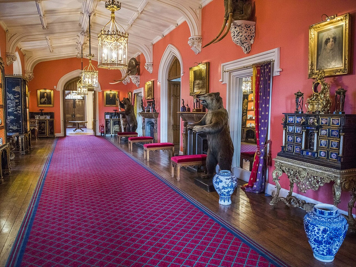 Длинная галерея, перестроенная после 1803 года.