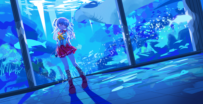  Anime Art, , Charlotte (), Tomori Nao, , Pixiv