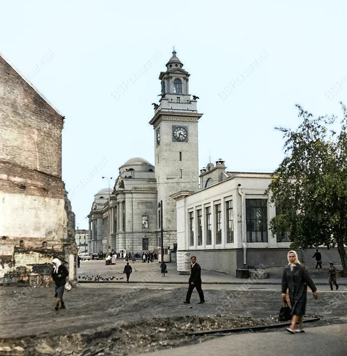 Жизнь Советской Москвы в 60-е годы. 20 раскрашенных фотографий. Часть 5 Старое фото, Историческое фото, 20 век, Фотография, 60-е, СССР, Детство в СССР, Москва, Столица, Колоризация, История города, Длиннопост