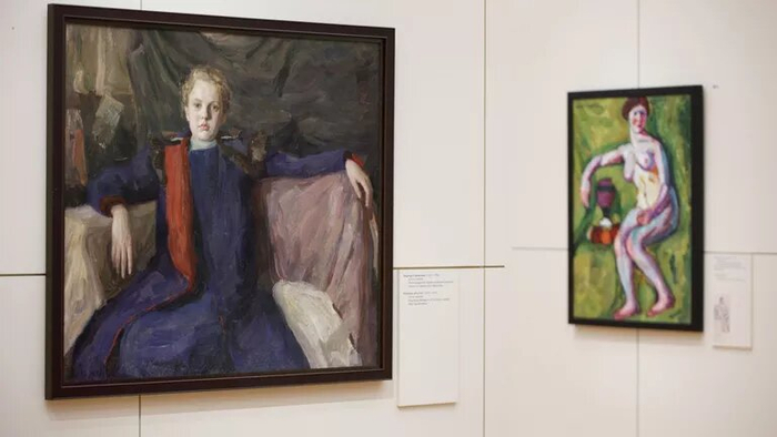 Выставка Ильи Машкова. © Фото: Третьяковская галерея