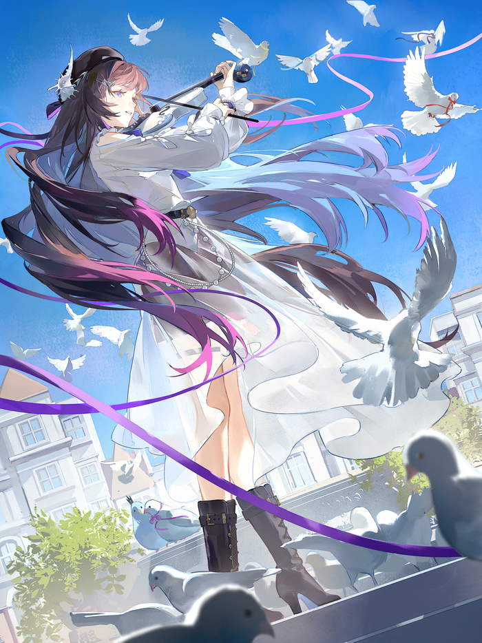 Anime Art, Honkai: Star Rail, Hysilens (Honkai: Star Rail), 