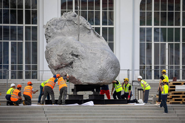 Демонтаж «Большой глины N4» у ГЭС-2. Фото Глеб Леонов, Вадим Штэйн. Источник: Москвич Mag