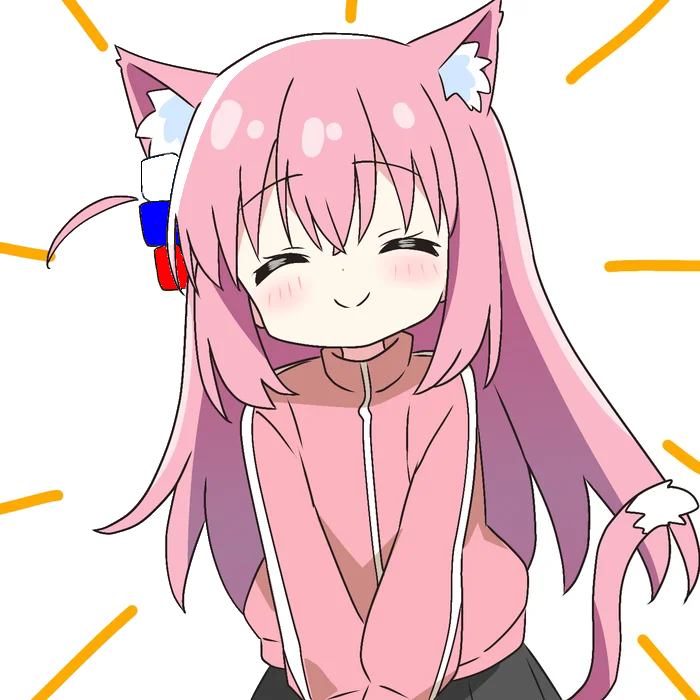    Neko Bocchi Anime Art, , Bocchi the Rock!, Gotou Hitori, Animal Ears, Pixiv,   