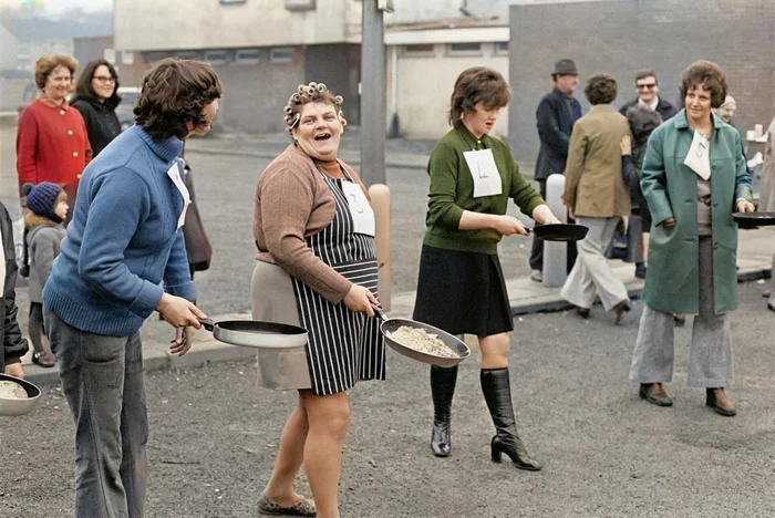 Любопытные фотографии из прошлого Великобритании. 20 раскрашенных фотографий ХХ века. Часть 21 Фотография, Старое фото, 20 век, Великобритания, Англия, Лондон, Колоризация, Длиннопост