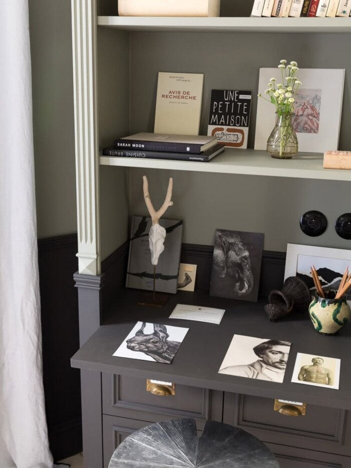 Маленькая квартира в Париже Интерьер, Дизайн, Декор, Ремонт, Квартира, Telegram, Дизайн интерьера, Мебель, Уют, Идея, Telegram (ссылка), Длиннопост